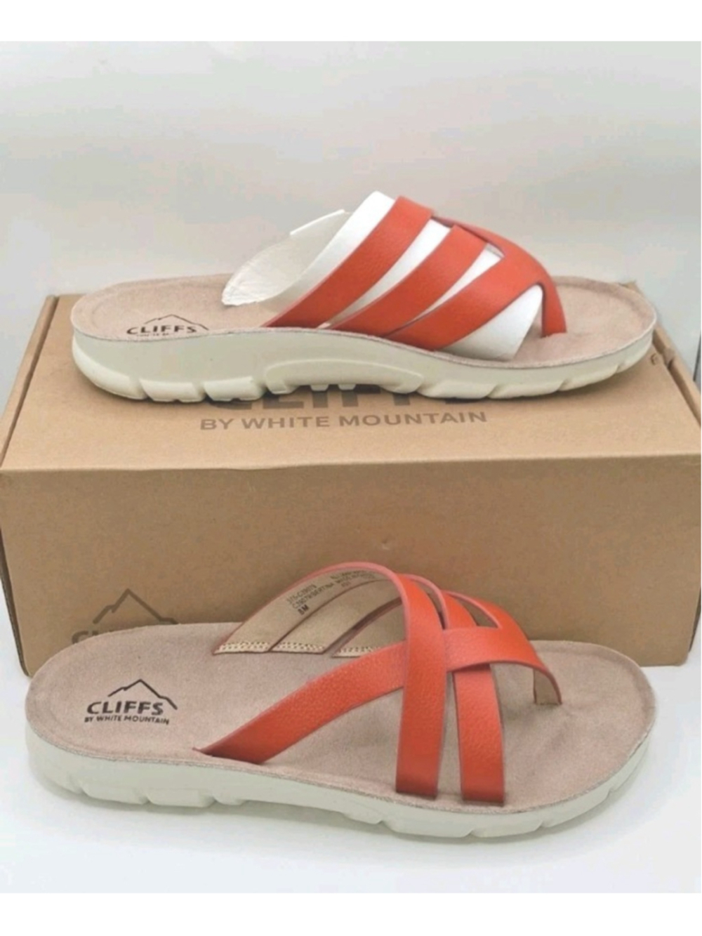 cliffs by white mountain sandals Bertina Color Spice Size 8 NIB